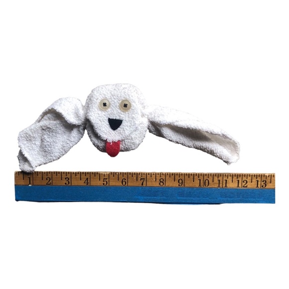 Craft: Cute Dog made from a Washcloth & Soap - Picture 6 of 6